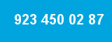 923 450 02 87 923 450 02 87